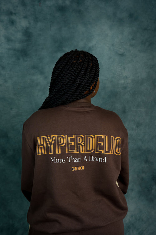 CHOCOLATE BROWN CREWNECK