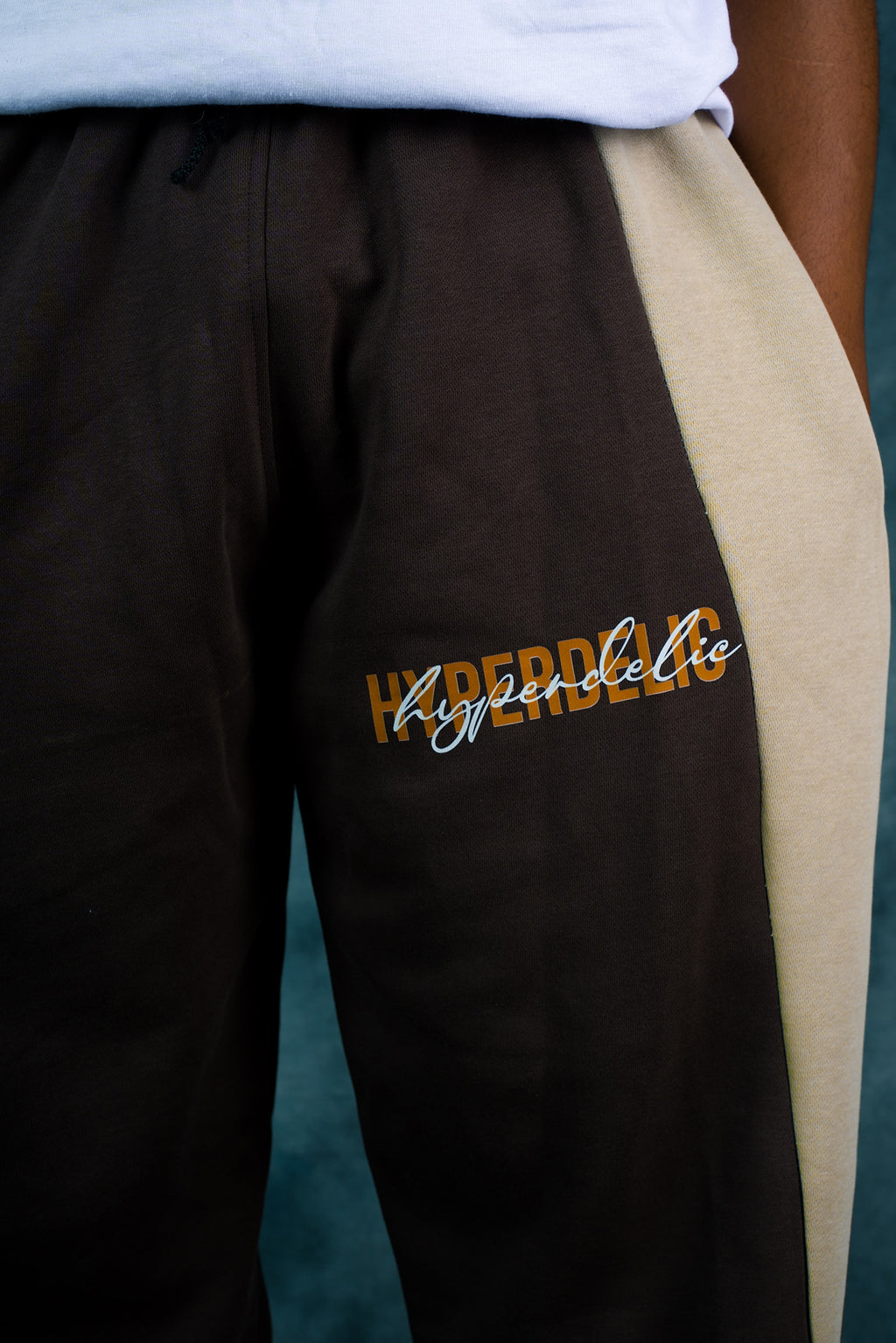 CHOCOLATE BROWN CUFFED PANTS
