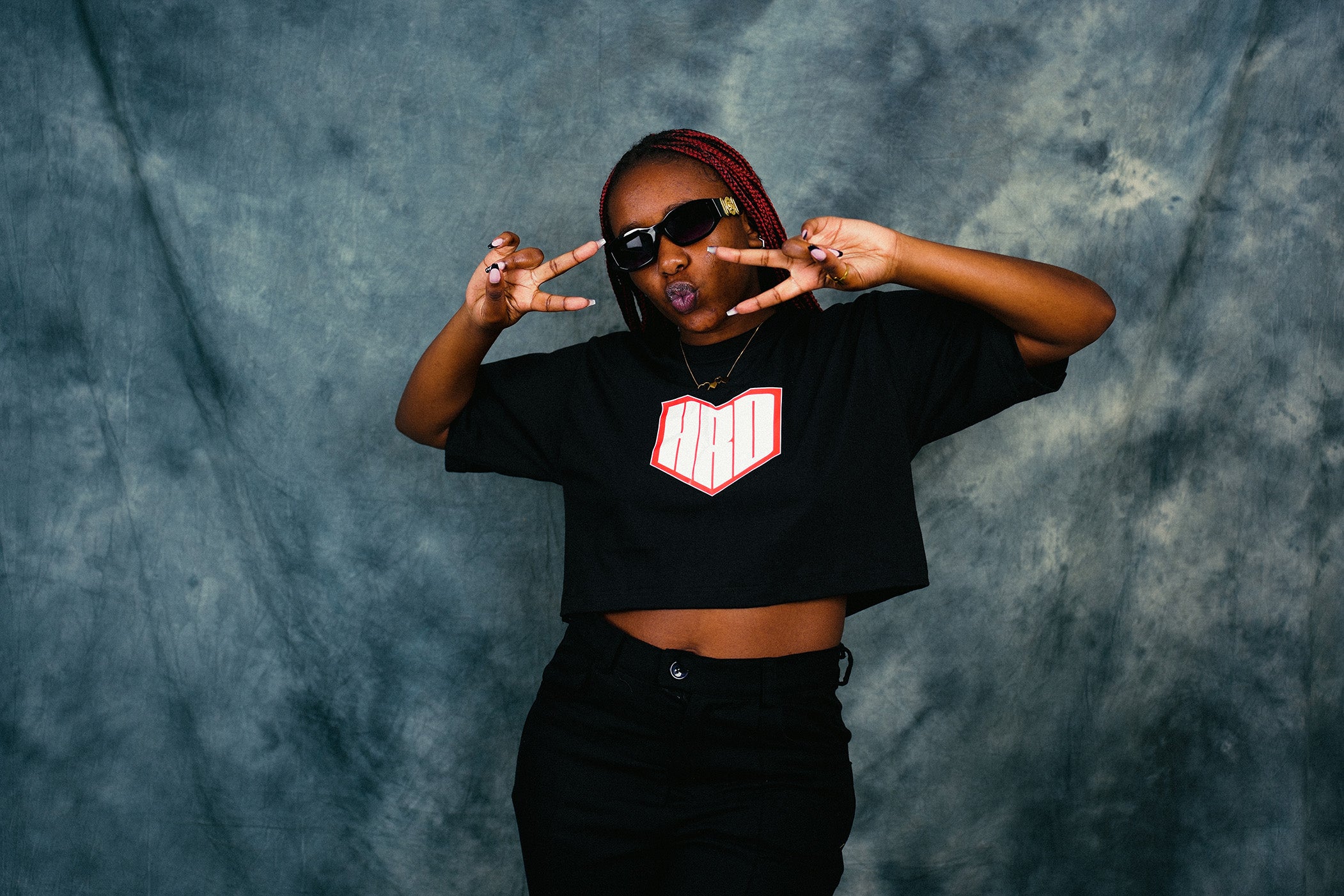 HEART HRD CROP TOP