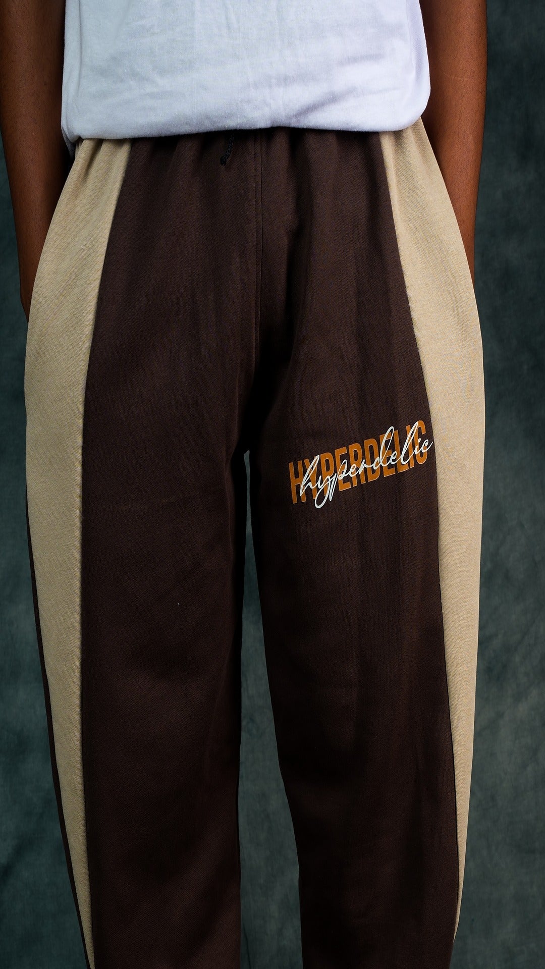 CHOCOLATE BROWN CUFFED PANTS