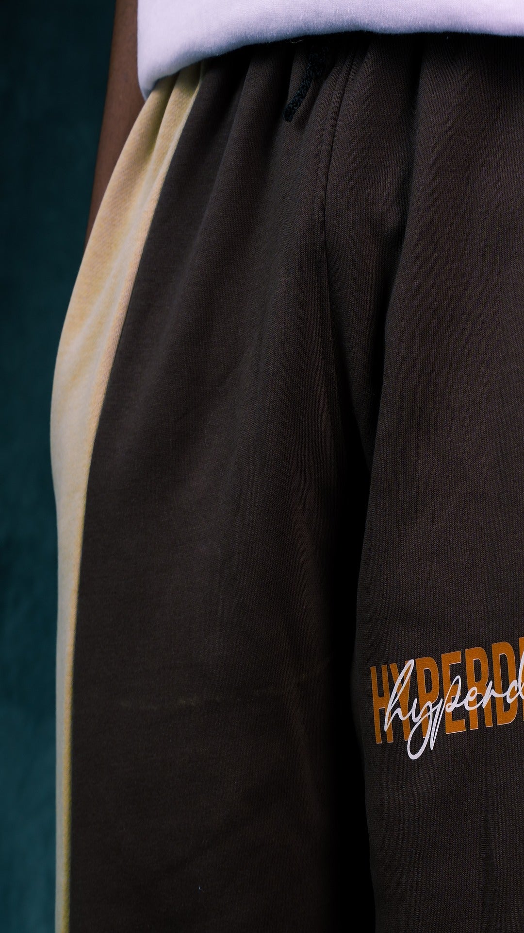 CHOCOLATE BROWN CUFFED PANTS